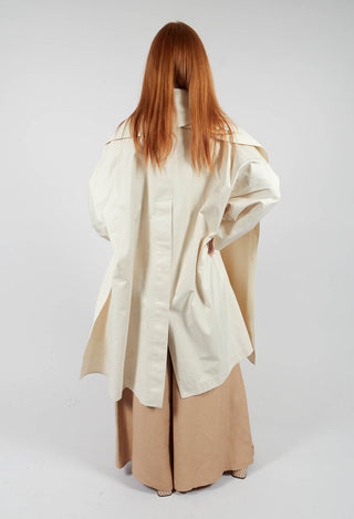 Trench Coat in Vanilla