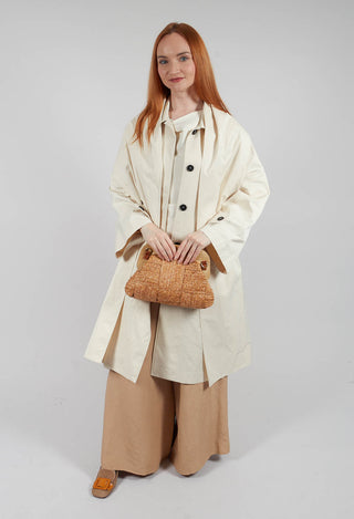 Trench Coat in Vanilla