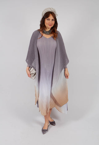 Collare Coat in Storm De Blanc