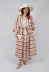 Cannella Dress in Riga Marrone