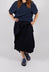 Wok Onda Skirt in Ink Blue