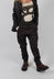 Slim Leg Trousers with Belt in Turf Wash - 1070101