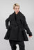 Double Breasted Jacket in Crow Mel - 1121105