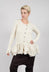 Jersey Jacket with Peplum Hem in Bone - 1181111