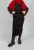 Pull On Ruched Pencil Skirt in Turf - 1210305