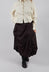 Ruched A-Line Skirt in Turf - 1230303