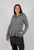 Zip Through Hooded Cardigan in Brume Mel - 1537105