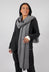 Raw Edge Knitted Scarf in Brume Mel - 1537709