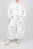 Tulip Skirt with Drawstring Pockets in Bone Paper - 1550304