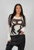 Long Sleeve T-Shirt in Bone Turf Print - 1620501