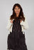 Cropped Button Through Cardigan in Bone - 1757103