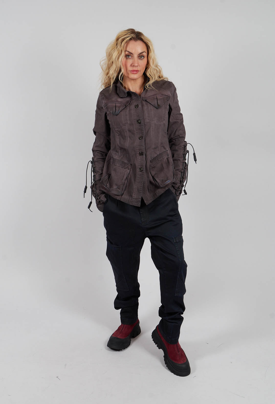 Slim Leg Jeans in Flamingo Dark - 2060111