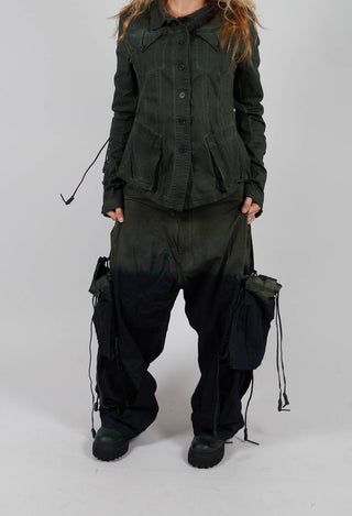 Relaxed Fit Jeans with Pockets in Lagoon Medium - 2060104