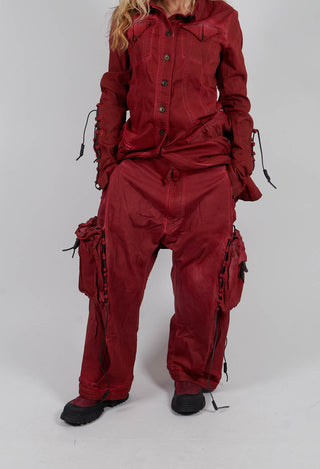 Relaxed Fit Jeans with Pockets in Crab Light - 2060104