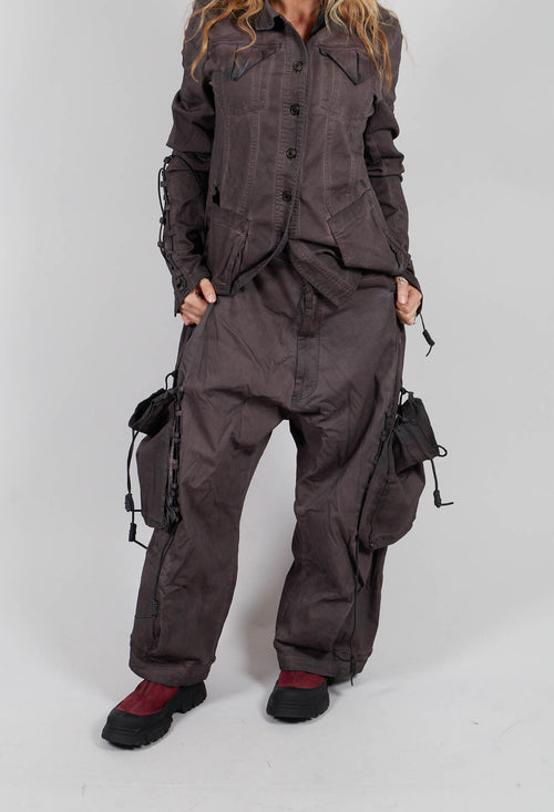 Relaxed Fit Jeans with Pockets in Flamingo Light - 2060104