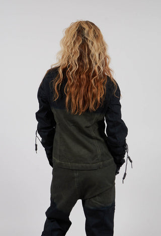 Button Through Jacket in Pine Medium - 2061107