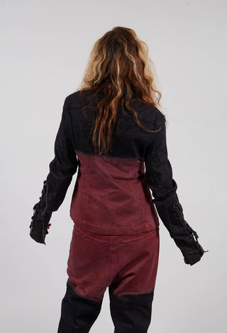 Button Through Jacket in Crab Medium - 2061107