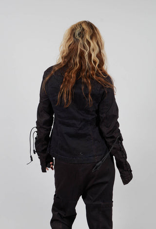 Button Through Jacket in Crab Dark - 2061117