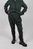 Drop Crotch Trousers with Ruched Leg in Pine Cloud - 2120103