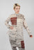 Cotton Jacket in Backside Print - 2171103