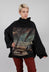 Longline Jersey Top in Waikiki Black Print - 2300905