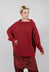 Relaxed High Neck Jumper in Crab Mel - 2460702