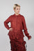 Button Through Blouse in Crab Cloud - 2470402