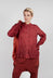 Button Through Blouse in Crab Cloud - 2470402
