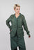 Button Up Jacket in Pine Cloud - 2471105