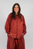 Relaxed Fit Shacket in Crab Cloud - 2530402