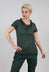 Cowl Neck T-Shirt in Pine Cloud - 2560502