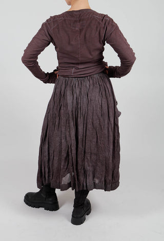Pleated Skirt with Feature Pockets in Flamingo Cloud - 2580301