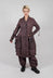 Button Through Coat with Feature Pockets in Flamingo Cloud - 2601208