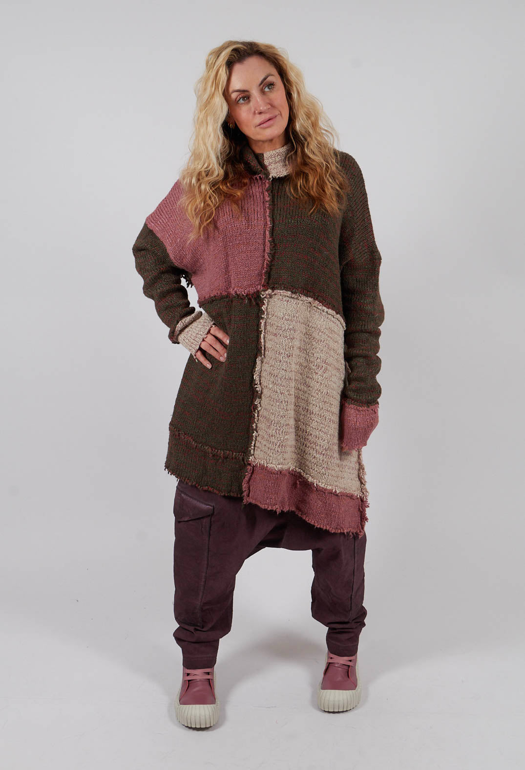 Exposed Seam Knitted Tunic in Original - 2657002