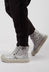 Lace Up Ankle Boots in Backside Print - 2985250