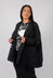 Utility Jacket in Black - 3201101