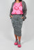 Utility Pencil Skirt in Dark Grey - 3200306