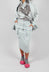 PRE-ORDER - Utility Pencil Skirt in Light Grey - 3200306