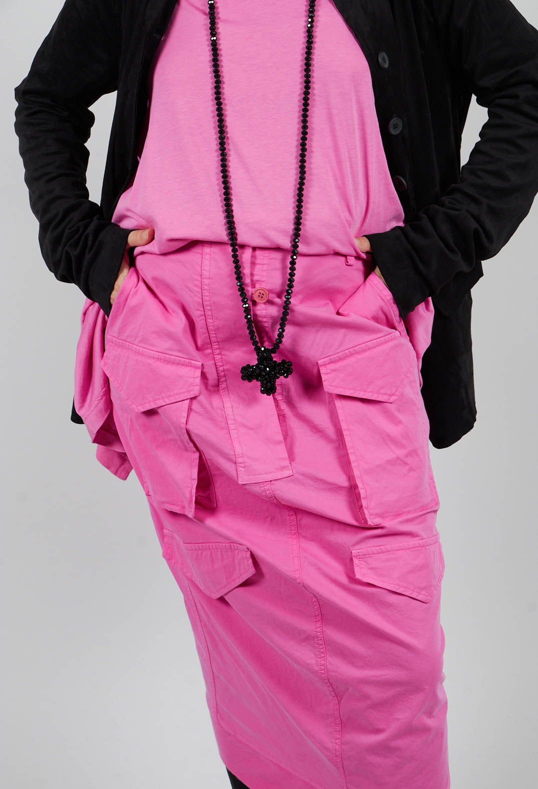 Utility Pencil Skirt in Lily - 3200306