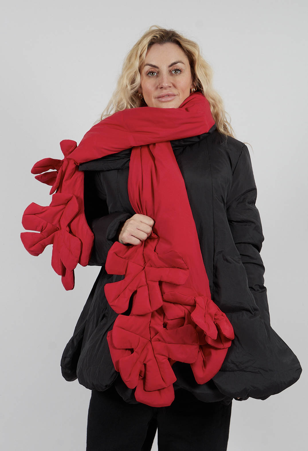 Padded Scarf in Rose - 3211425