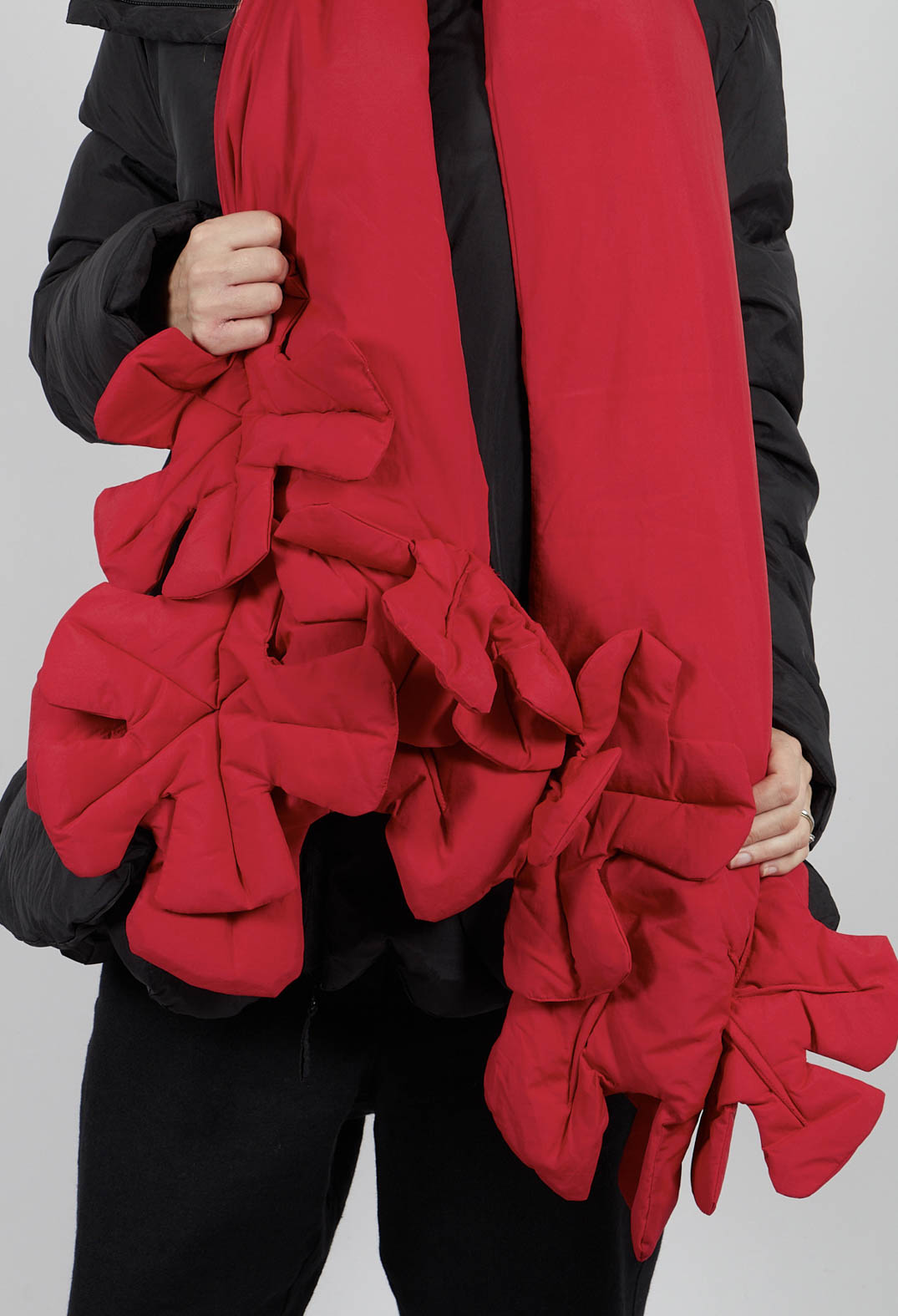 Padded Scarf in Rose - 3211425