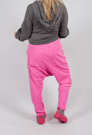Drop Crotch Trousers with Circular Pocket in Lily - 3250102