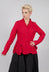 Jacket with Feature Hemline in Rose - 3301103