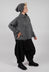 Knitted Beanie Hat in Dark Grey - 3314606