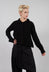 Short Cardigan with Collar in Black - 3327102