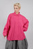 Oversized Cotton Shirt in Lotus - 3350401