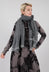 Raw Edge Scarf in Light Grey - 3361407