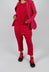 Pull On Drop Crotch Trousers in Rose - 3440151