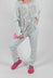 Pull On Skinny Fit Trousers in Light Grey - 3440152
