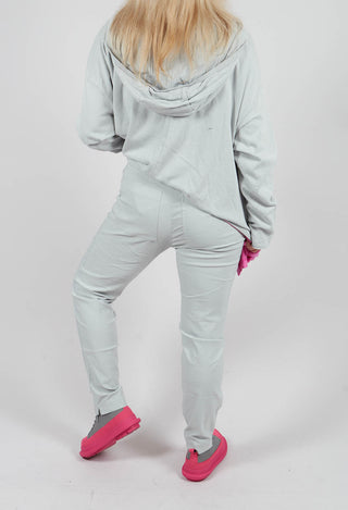 Pull On Skinny Fit Trousers in Light Grey - 3440152